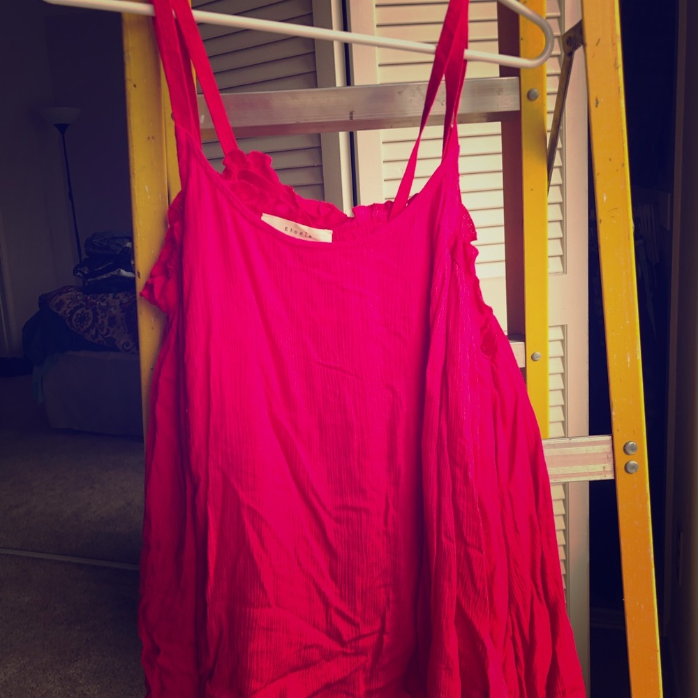 Pink Girls Name-brand Large Blouse NWT OBO